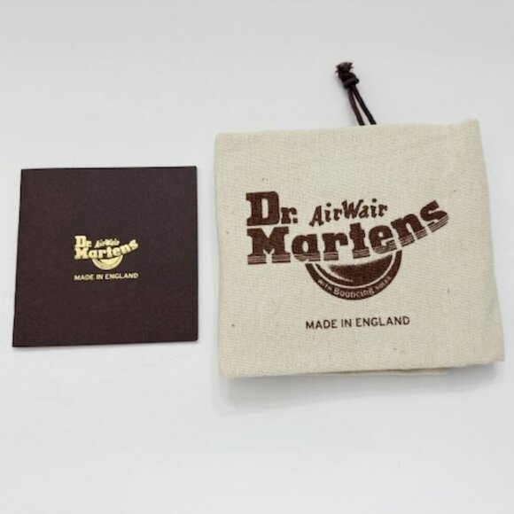 Dr. Martens 1460 Padded Panel Lace Up Boots Black Olive 27754002 Men's 8 NWT - Picture 7 of 9